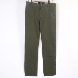 TRUTH SUBSTANCE COMMON SENSE olive green chinos in EUC!